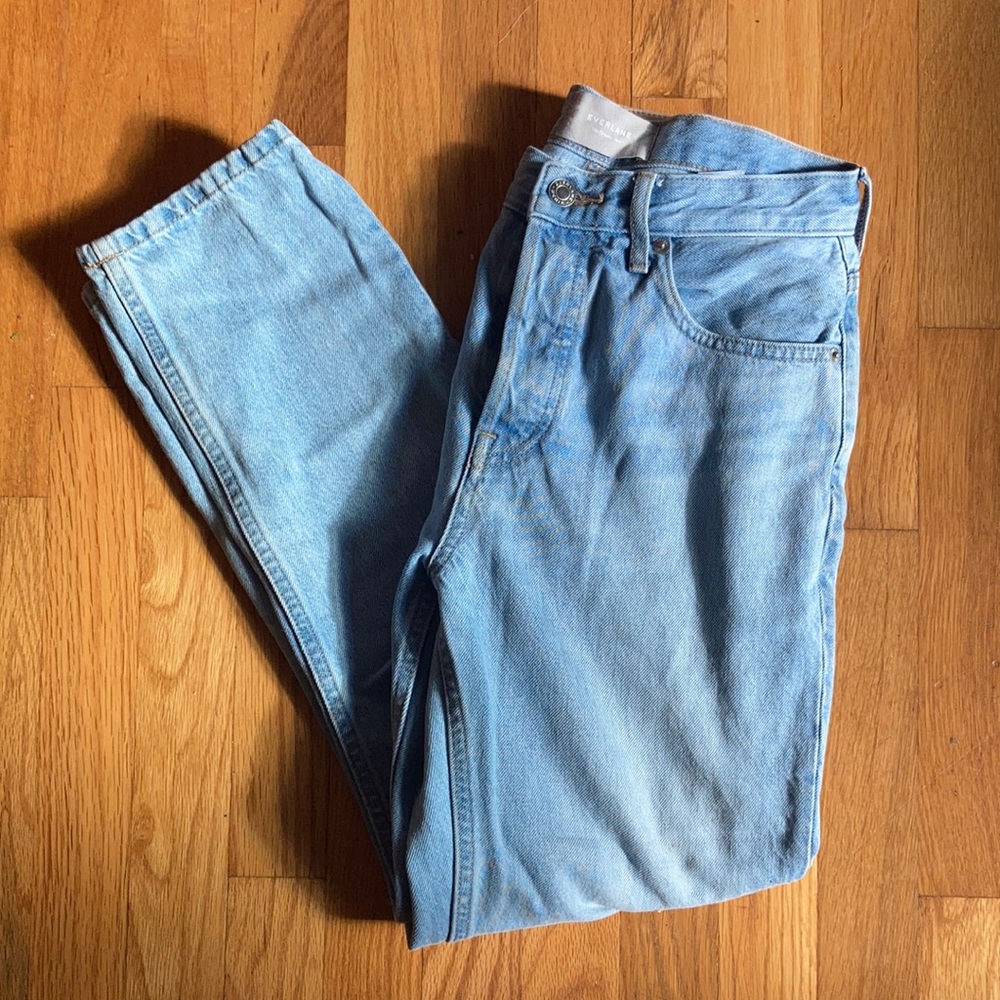 Everlane 90s cheeky jean crop 100% cotton